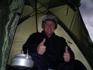 Kettle on for Kev at Luichart